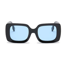 Load image into Gallery viewer, 1PC Stylish Retro Square Framed Sunglasses UV400 Ultraviolet-Proof Protection Sunglasses With Rice Nail Decoration Outdoor Cycling Travel Glasses
