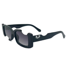 Load image into Gallery viewer, 1PC Personality Fashion Notch Broken Sense Sunglasses UV400 Outdoor Street Shooting Runway Sunblock Sunglasses
