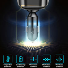Load image into Gallery viewer, 22.5W/PD30W/PD30W+66W Car Charger Fast Charging Lighter Splitter Type-C PD QC3.0 USB Port Universal For Phone Camera Dashcam Fan

