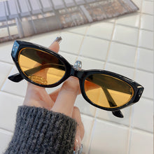 Load image into Gallery viewer, 1Pc Cat Eye Sunglasses Vintage Punk Gradient Small Square Eyewear Trendy Retro Fashion UV400 Sun Glasses for Women
