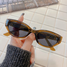 Load image into Gallery viewer, 1Pc Cat Eye Sunglasses Vintage Punk Gradient Small Square Eyewear Trendy Retro Fashion UV400 Sun Glasses for Women
