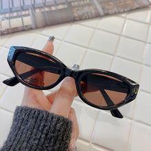 Load image into Gallery viewer, 1Pc Cat Eye Sunglasses Vintage Punk Gradient Small Square Eyewear Trendy Retro Fashion UV400 Sun Glasses for Women

