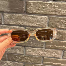 Load image into Gallery viewer, 1Pc Retro Fashion Anti-UV Fashion Black Square Sunglasses for Men Women Chic Cat Eye Frame Eyeglasses
