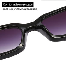 Load image into Gallery viewer, 1Pcs Retro Broken Frame Sunglasses Unisex Luxury Sun Glasses Men Fashion Rectangle Jelly Sunglasses with Metal Hinges UV400
