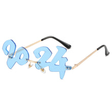 Load image into Gallery viewer, 1Pcs Luxury Frameless 2024 Shape Rimless Fashion Sunglasses Narrow Sunglasses UV 400 Streetwear Trending Eyewear
