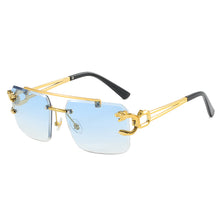 Load image into Gallery viewer, 1Pcs Vintage Rimless Sunglasses for Men Steampunk Sunglasses Retro Women Punk Fashion Glasses Retro Shades
