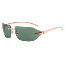 Load image into Gallery viewer, 1Pcs Fashion Rimless Sunglasses Men Women Populare Frameless Sun Glasses Male Female Classic Small Square Summer Traveling Shades
