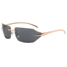 Load image into Gallery viewer, 1Pcs Fashion Rimless Sunglasses Men Women Populare Frameless Sun Glasses Male Female Classic Small Square Summer Traveling Shades
