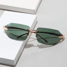 Load image into Gallery viewer, 1Pcs Fashion Rimless Sunglasses Men Women Populare Frameless Sun Glasses Male Female Classic Small Square Summer Traveling Shades

