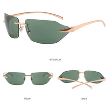 Load image into Gallery viewer, 1Pcs Fashion Rimless Sunglasses Men Women Populare Frameless Sun Glasses Male Female Classic Small Square Summer Traveling Shades
