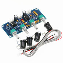 Load image into Gallery viewer, XH-A901 NE5532 DC12V-24V Tone Board preamp Pre-amp With Treble Bass Volume Adjustment Pre-amplifier Tone Controller Amplifier Board

