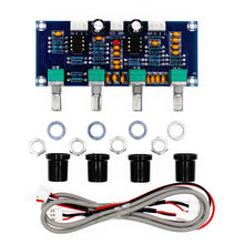 Load image into Gallery viewer, XH-A901 NE5532 DC12V-24V Tone Board preamp Pre-amp With Treble Bass Volume Adjustment Pre-amplifier Tone Controller Amplifier Board
