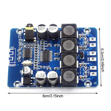 Load image into Gallery viewer, TPA3118 2X30W Dual Channel Stereo Audio Bluetooth Digital Power Amplifier Board Amplificador XH-M314 Original Chip DC 8V-26V
