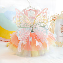 Load image into Gallery viewer, Cat Dog Princess Dress Clothes Rabbit Bunny Kitten Butterfly Costume Schnauzer Chihuahua Puppy Summer Sweet Mesh Dress
