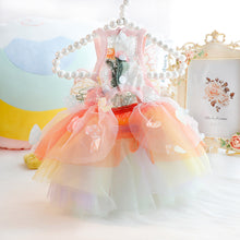 Load image into Gallery viewer, Cat Dog Princess Dress Clothes Rabbit Bunny Kitten Butterfly Costume Schnauzer Chihuahua Puppy Summer Sweet Mesh Dress
