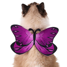 Load image into Gallery viewer, Cat Dog Colorful Butterfly Cosplay Costume Wings Halloween Pet Cloth Wing Costume Soft Comfortable Festival Clothes for Cat
