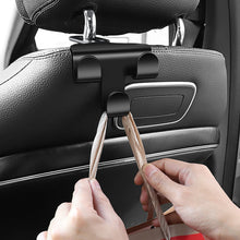 Load image into Gallery viewer, Multifunctional Car Interior Seat Back Hook Double Head Phone Hanger Headrest Hanging Bag Storage Hanger Accessories
