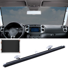 Load image into Gallery viewer, 125x58cm Car Windshield Sun Shade Stretch Sunshade Auto Window Summer Protection Heat Insulation Curtain Front Rear Shading
