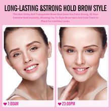 Load image into Gallery viewer, Waterproof Eyebrow Gel Styling Clear waterproof eyebrow paste Eyebrow shape glue natural and long-lasting Makeup Cosmetic
