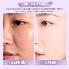 Load image into Gallery viewer, Brightening Oil Control Makeup Pressed Powder Waterproof Sweatproof Long-lasting Concealer Pressed Powder Face Makeup Cosmetics
