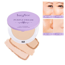 Load image into Gallery viewer, Brightening Oil Control Makeup Pressed Powder Waterproof Sweatproof Long-lasting Concealer Pressed Powder Face Makeup Cosmetics
