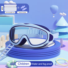 Load image into Gallery viewer, Children's Large Frame HD Swimming Glasses Professional Waterproof And Anti-Fog Diving Goggles Swimming Equipment For 2-16 Years Old
