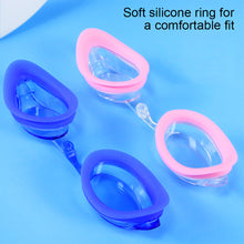 Load image into Gallery viewer, Adult Professional Competition Training Goggles High-Definition Transparent Waterproof Anti-Fog Electroplated Myopia Swimming Goggles
