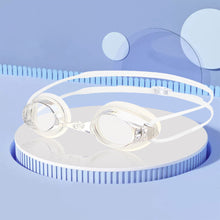 Load image into Gallery viewer, Adult Professional Competition Training Goggles High-Definition Transparent Waterproof Anti-Fog Electroplated Myopia Swimming Goggles
