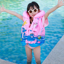 Load image into Gallery viewer, Seaworld Thickened Children's Life Jacket PVC Inflatable Buoyancy Swimsuit Swimming Survival Kit For Beginners

