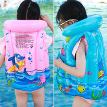 Load image into Gallery viewer, Seaworld Thickened Children's Life Jacket PVC Inflatable Buoyancy Swimsuit Swimming Survival Kit For Beginners
