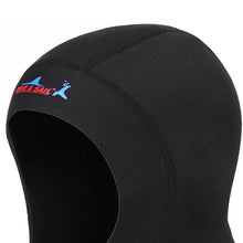 Load image into Gallery viewer, 1MM Neoprene Diving Cap Sun Protection Warm Scratch-Proof Diving Headgear Suitable For Surfing Winter Swimming

