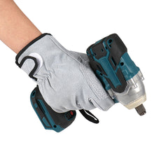 Load image into Gallery viewer, Summer Work Gloves Wear-Resistant Leather Workers Work Welding Safety Protection For Garden Sports Motorcycle Driver Glove
