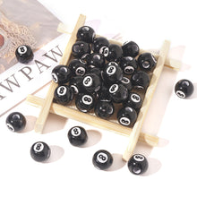 Load image into Gallery viewer, 50pcs Acrylic Lucky 8 Number Beads for Jewelry Making Loose Spacer Beads DIY Handmade Necklace Bracelet Beads Accessories
