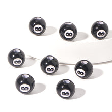 Load image into Gallery viewer, 50pcs Acrylic Lucky 8 Number Beads for Jewelry Making Loose Spacer Beads DIY Handmade Necklace Bracelet Beads Accessories
