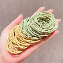 Load image into Gallery viewer, 100pcs/lot Hair bands Solid Color Elastic Rubber Band Hair band Headband Scrunchie Hair Accessories for hair
