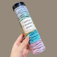 Load image into Gallery viewer, 100pcs/lot Hair bands Solid Color Elastic Rubber Band Hair band Headband Scrunchie Hair Accessories for hair
