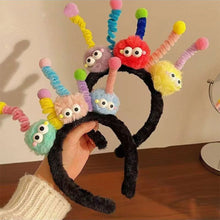 Load image into Gallery viewer, Funny Headband Ornament Hoops Band DIY Hair Accessories Cute Little Monster Headwear Happy Swing Cute Headband
