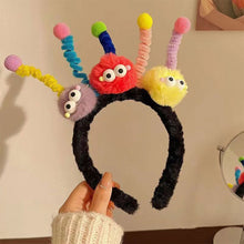 Load image into Gallery viewer, Funny Headband Ornament Hoops Band DIY Hair Accessories Cute Little Monster Headwear Happy Swing Cute Headband
