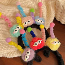 Load image into Gallery viewer, Funny Headband Ornament Hoops Band DIY Hair Accessories Cute Little Monster Headwear Happy Swing Cute Headband
