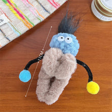 Load image into Gallery viewer, Funny Plush Twisting Stick Hair Claw Clips For Women Big Eyes Cute Sweet Hair Clip Barrette Crab Headwear Girls Hair Accessories
