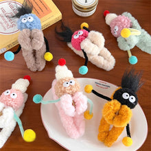 Load image into Gallery viewer, Funny Plush Twisting Stick Hair Claw Clips For Women Big Eyes Cute Sweet Hair Clip Barrette Crab Headwear Girls Hair Accessories
