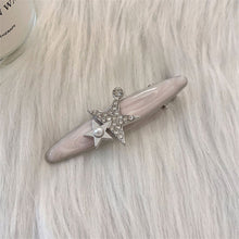 Load image into Gallery viewer, Y2k Hairpins Girls Sweet Rhinestone Pearl Love Side Bangs Hair Clip Female Ladies Barrettes Duckbill Clip Women Hair Accessories
