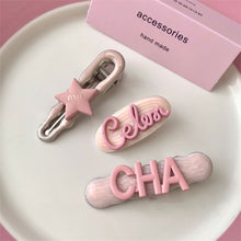Load image into Gallery viewer, Y2k Hairpins Girls Sweet Rhinestone Pearl Love Side Bangs Hair Clip Female Ladies Barrettes Duckbill Clip Women Hair Accessories
