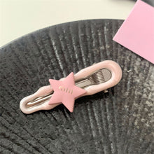 Load image into Gallery viewer, Y2k Hairpins Girls Sweet Rhinestone Pearl Love Side Bangs Hair Clip Female Ladies Barrettes Duckbill Clip Women Hair Accessories
