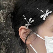 Load image into Gallery viewer, New Hairpin Hair Sticks Dragonfly Shape Trendy Vintage Metal Hair Accessories Headwear Hairstyle for Women Jewelry
