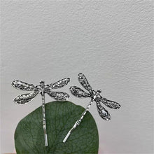 Load image into Gallery viewer, New Hairpin Hair Sticks Dragonfly Shape Trendy Vintage Metal Hair Accessories Headwear Hairstyle for Women Jewelry
