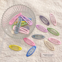 Load image into Gallery viewer, 10pcs Colorful Star BB Hair Clips Girls Y2K Cute Star Barrettes Women Simple Metal Snap Clip Headdress Hair Jewelry Accessories
