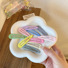 Load image into Gallery viewer, 10pcs Colorful Star BB Hair Clips Girls Y2K Cute Star Barrettes Women Simple Metal Snap Clip Headdress Hair Jewelry Accessories

