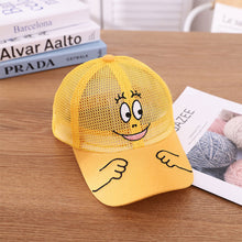 Load image into Gallery viewer, Spring And Summer Children's Baseball Caps Breathable Mesh Hats For Boys And Girls Outdoor Travel Sunhats
