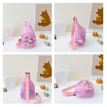 Load image into Gallery viewer, Children's Crossbody Bag Chest Bag Backpack Fashion Type Small Shoulder Handbag for Boys Girls Cute Baby Korean Waist Bag
